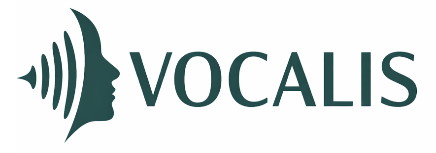 Logo Vocalis neurologopeda trening wokalny terapia miofunkcjonalna Gdynia